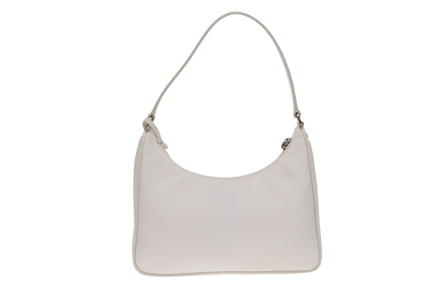 Prada Re-Edition 2005 White Nylon and Saffiano