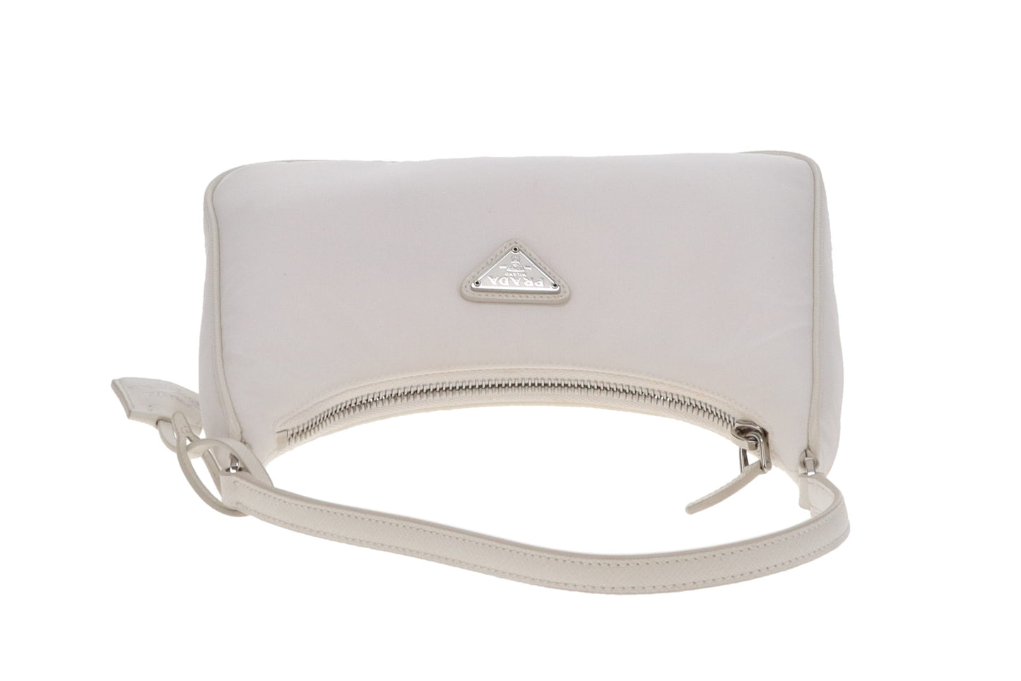 Prada Re-Edition 2005 White Nylon and Saffiano