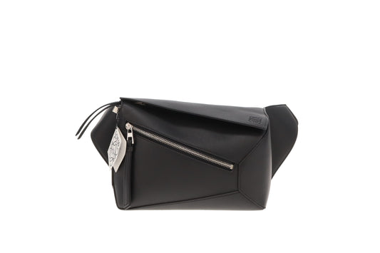 Loewe Small Puzzle Bumbag Black Classic Calfskin