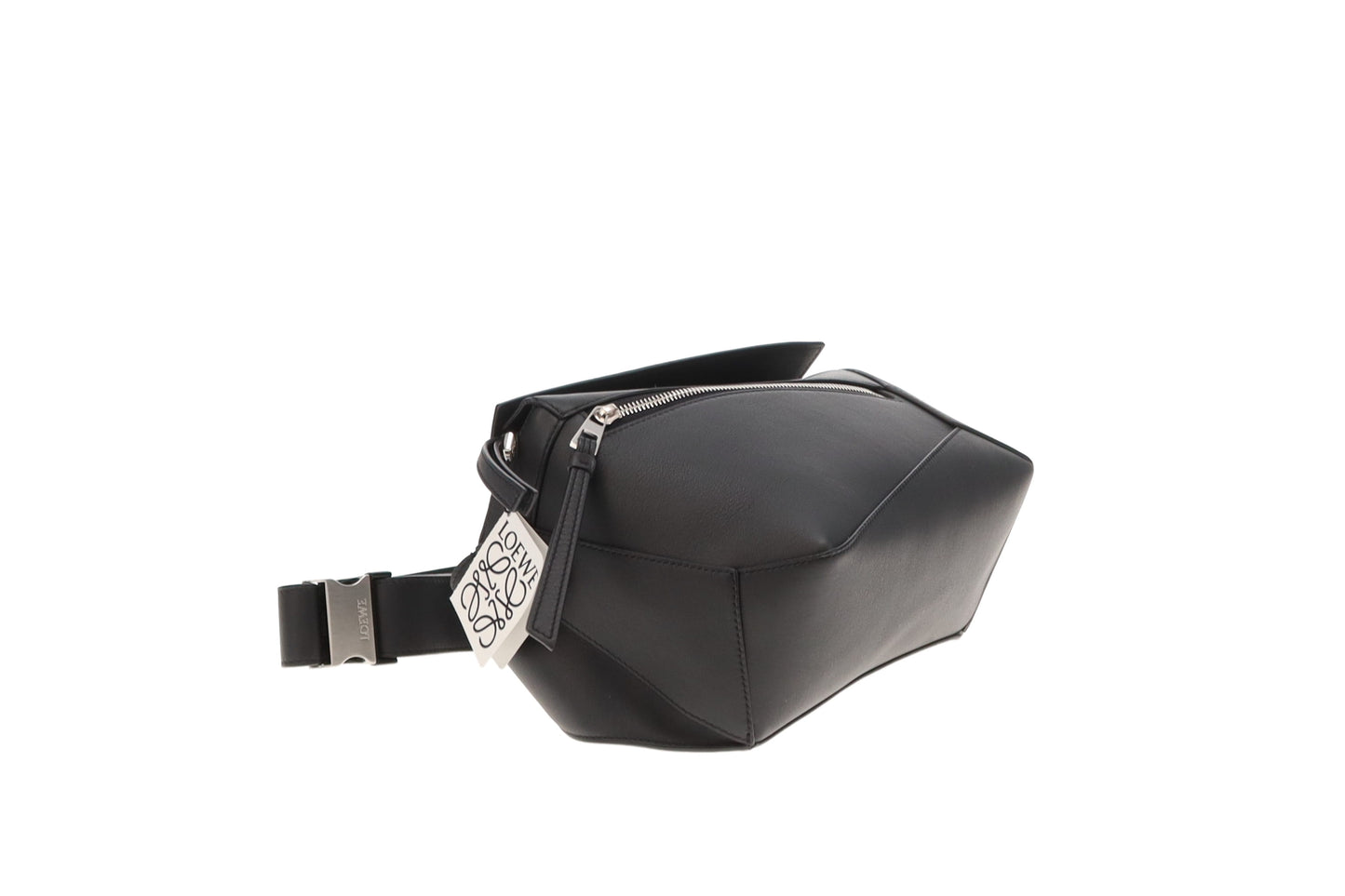 Loewe Small Puzzle Bumbag Black Classic Calfskin