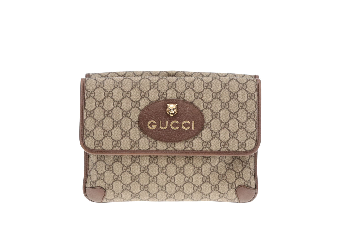 Gucci Neo Vintage Messenger Bag GG Supreme with Web Strap