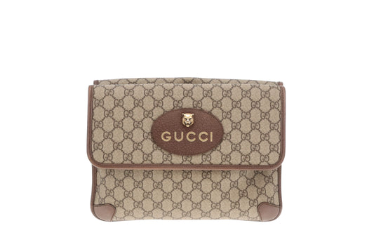 Gucci Neo Vintage Messenger Bag GG Supreme with Web Strap