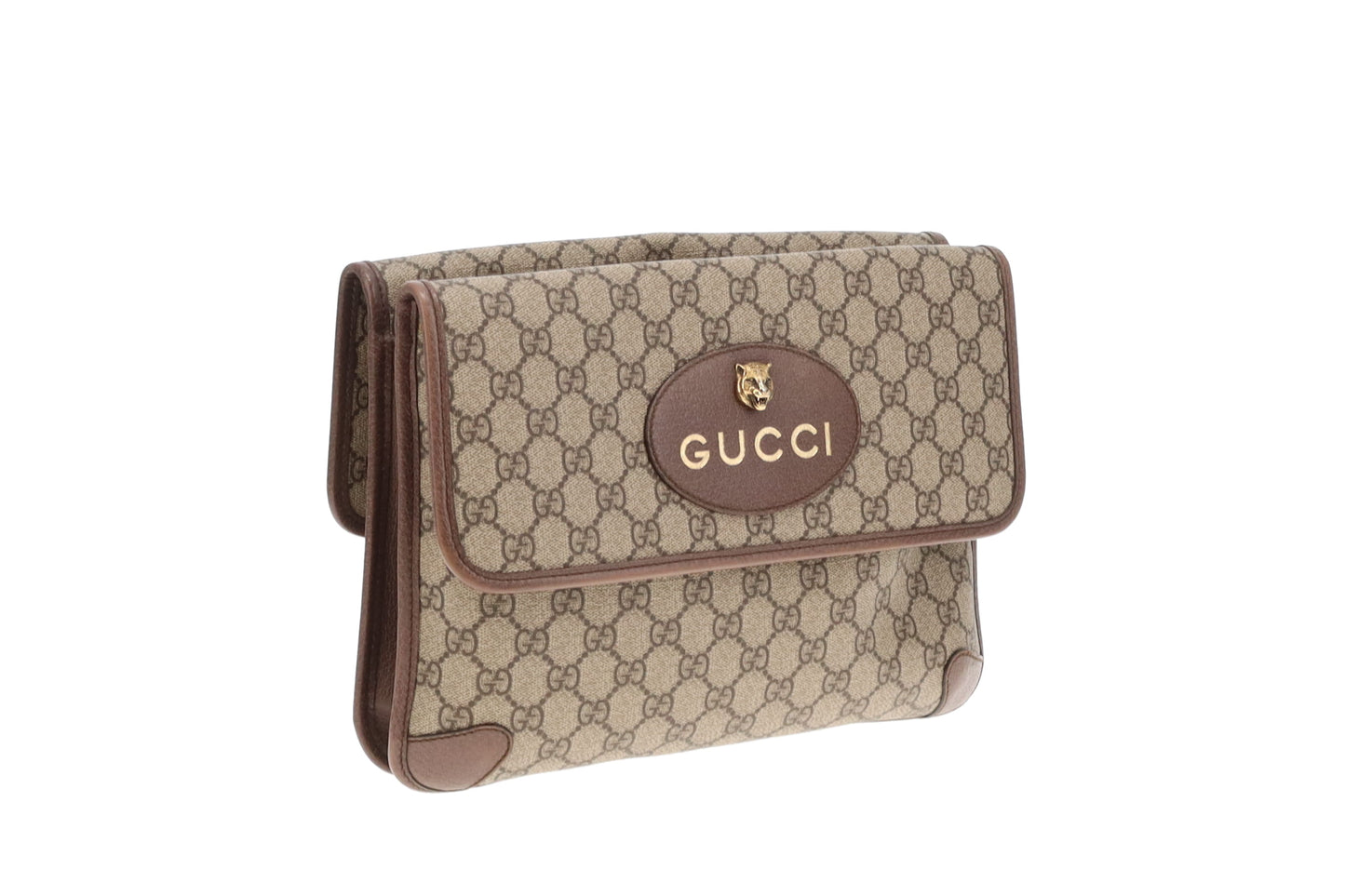 Gucci Neo Vintage Messenger Bag GG Supreme with Web Strap
