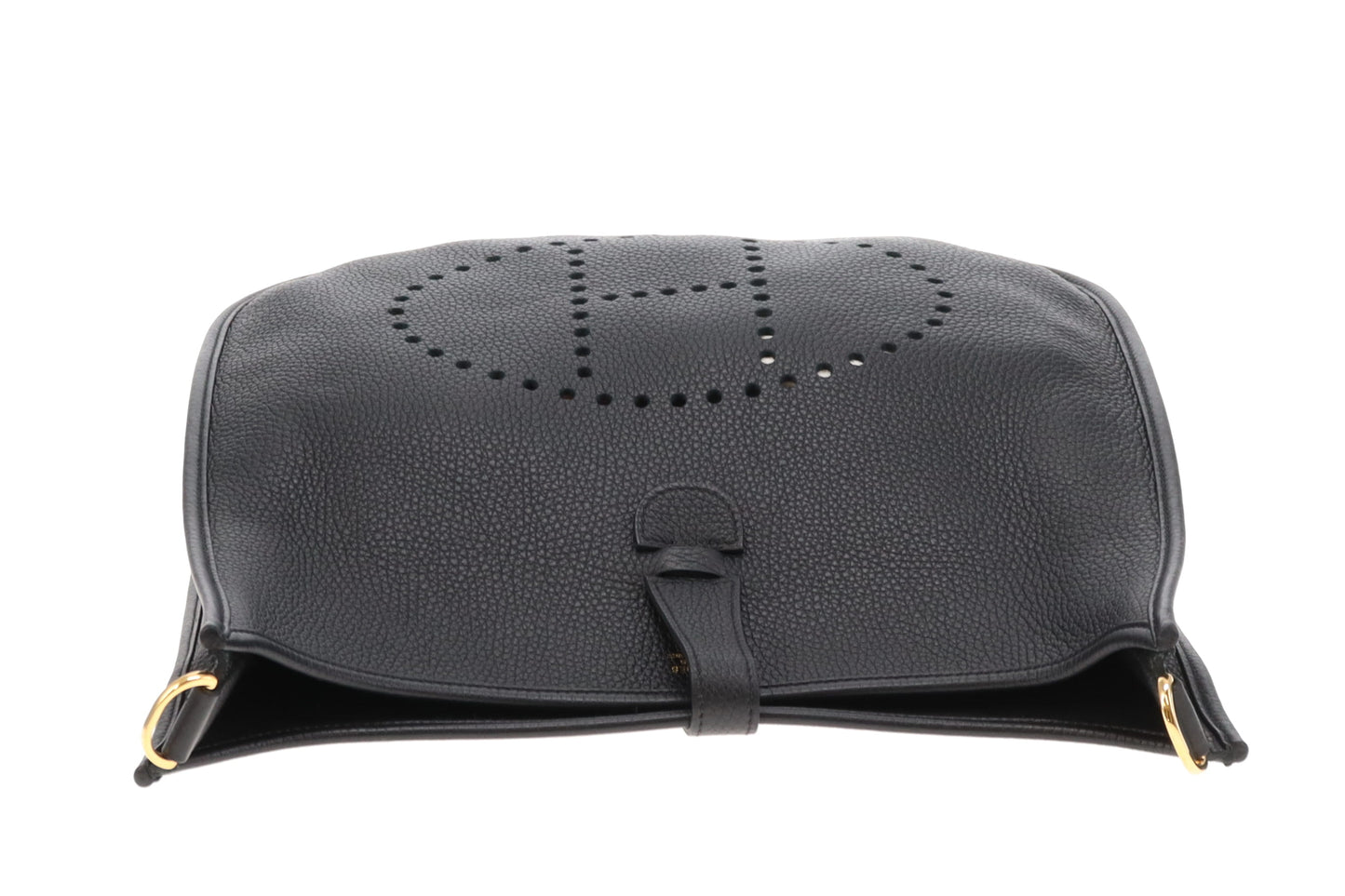 Hermes Evelyne III PM Black Clemence Leather 2022