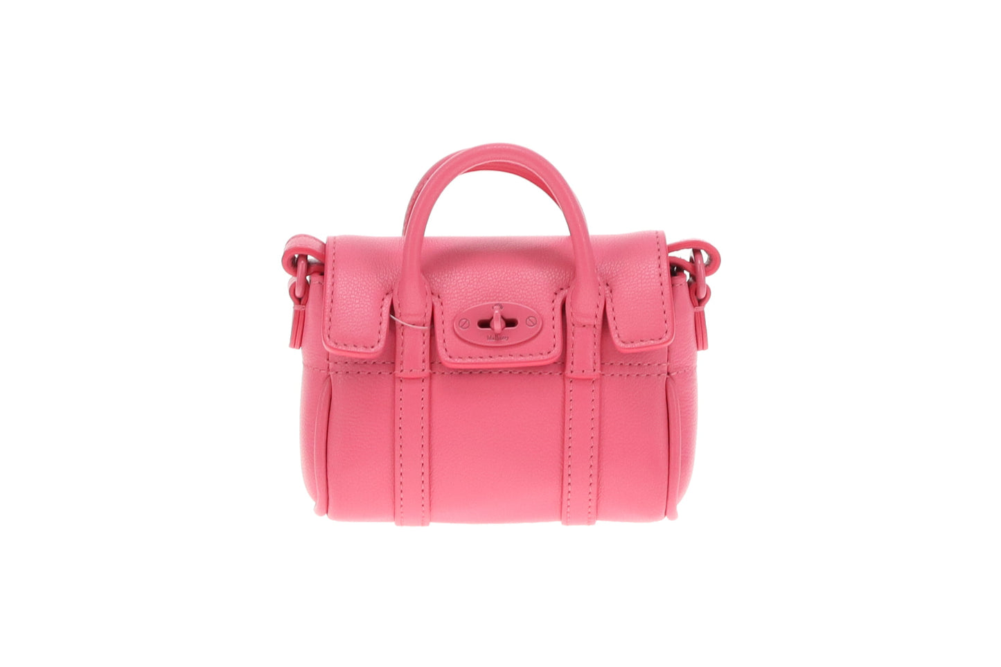 Mulberry Micro Bayswater Geranium Pink Micro Classic Grain