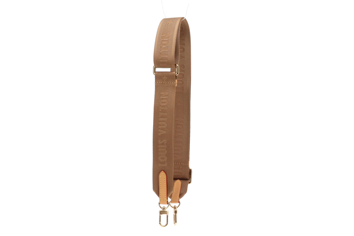 Louis Vuitton Bandouliere Strap Tan Logo Canvas GHW