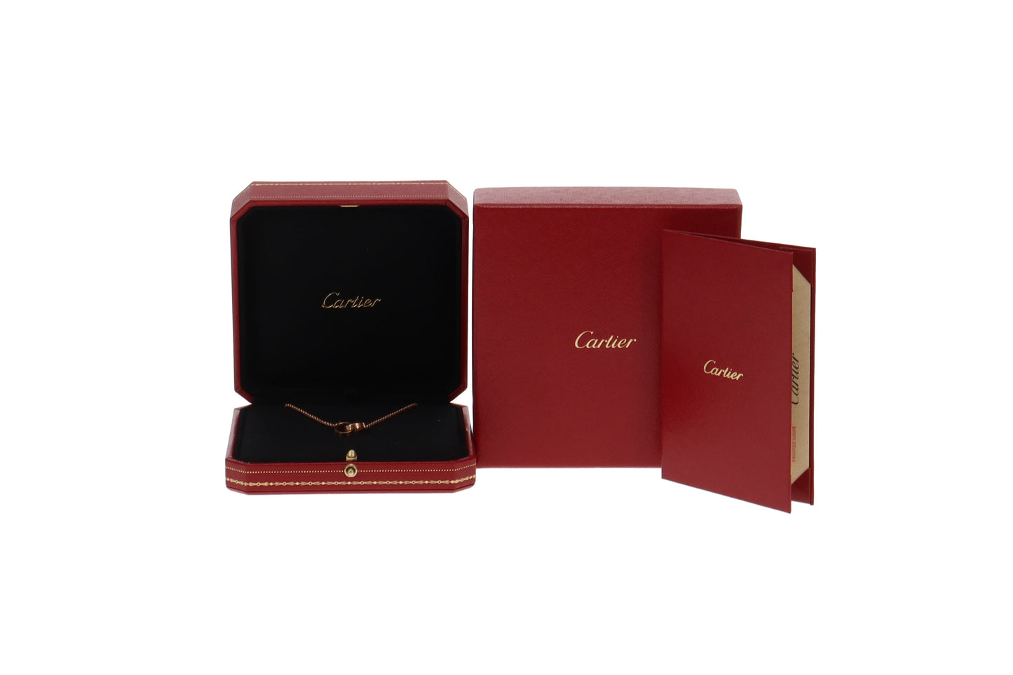 Cartier 18k Rose Gold Classic Love Necklace