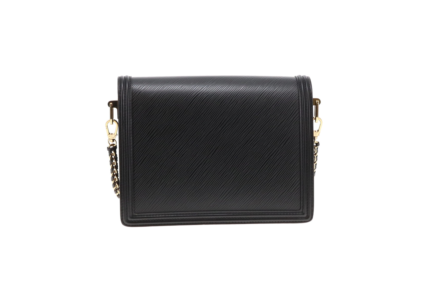 Louis Vuitton Dauphine MM Black Epi Leather GHW (NFID)