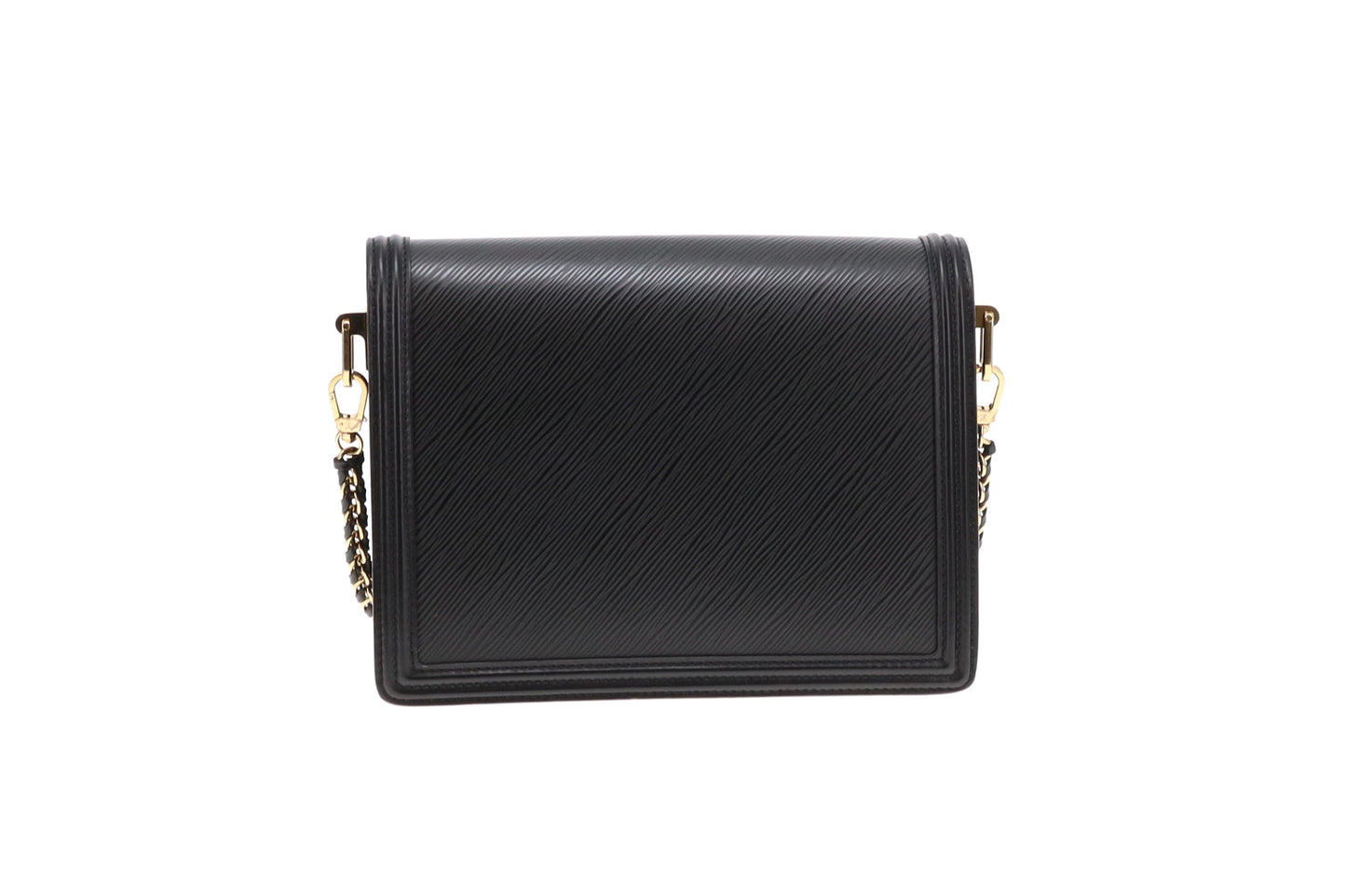 Louis Vuitton Dauphine MM Black Epi Leather GHW (NFID)