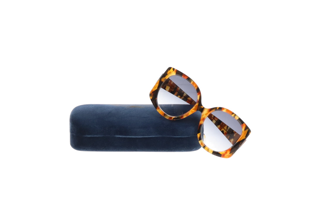 Gucci GG1257S Sunglasses Oversized Tortoise – Designer Exchange Ltd