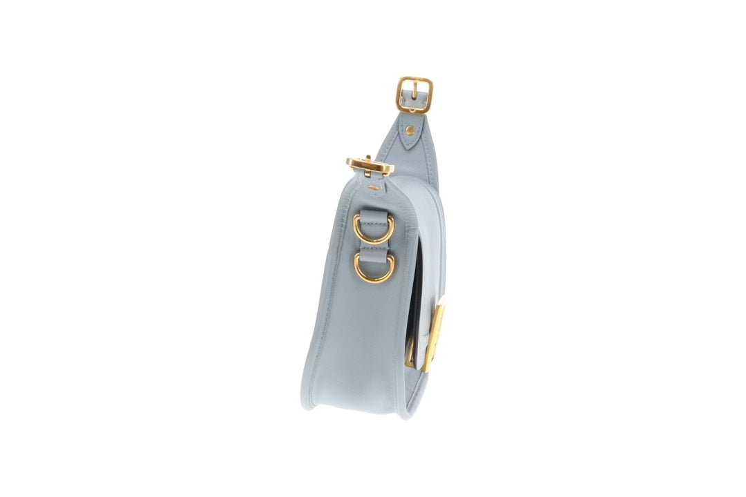 Mulberry Sadie Cloud Blue Silky Calf GHW