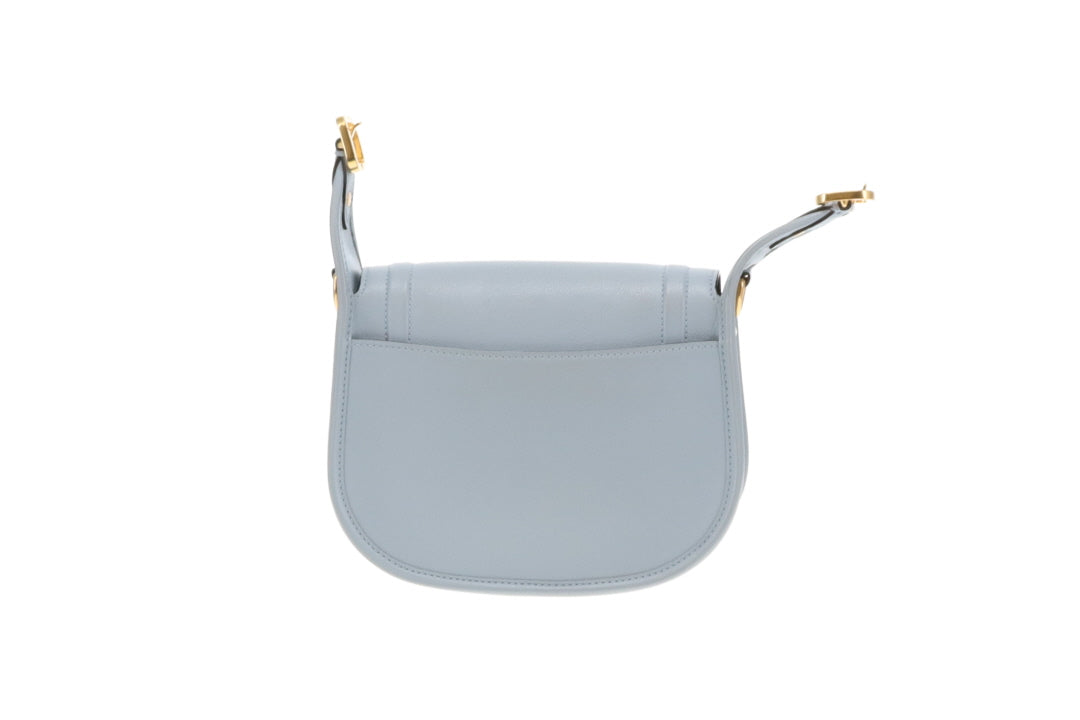 Mulberry Sadie Cloud Blue Silky Calf GHW