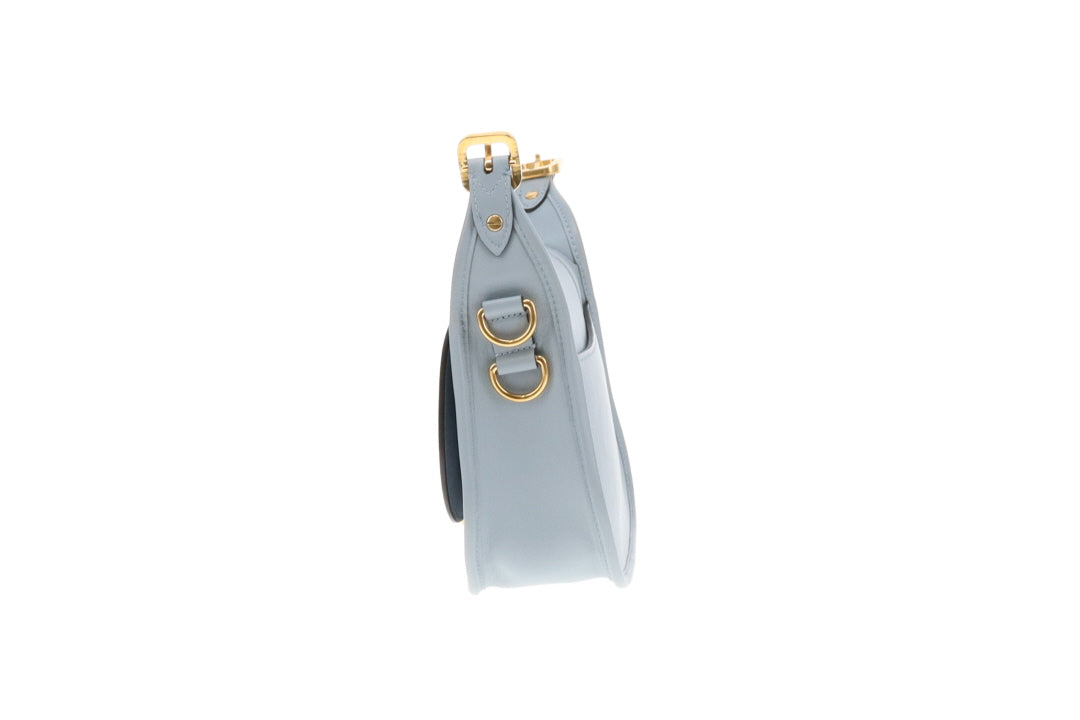 Mulberry Sadie Cloud Blue Silky Calf GHW