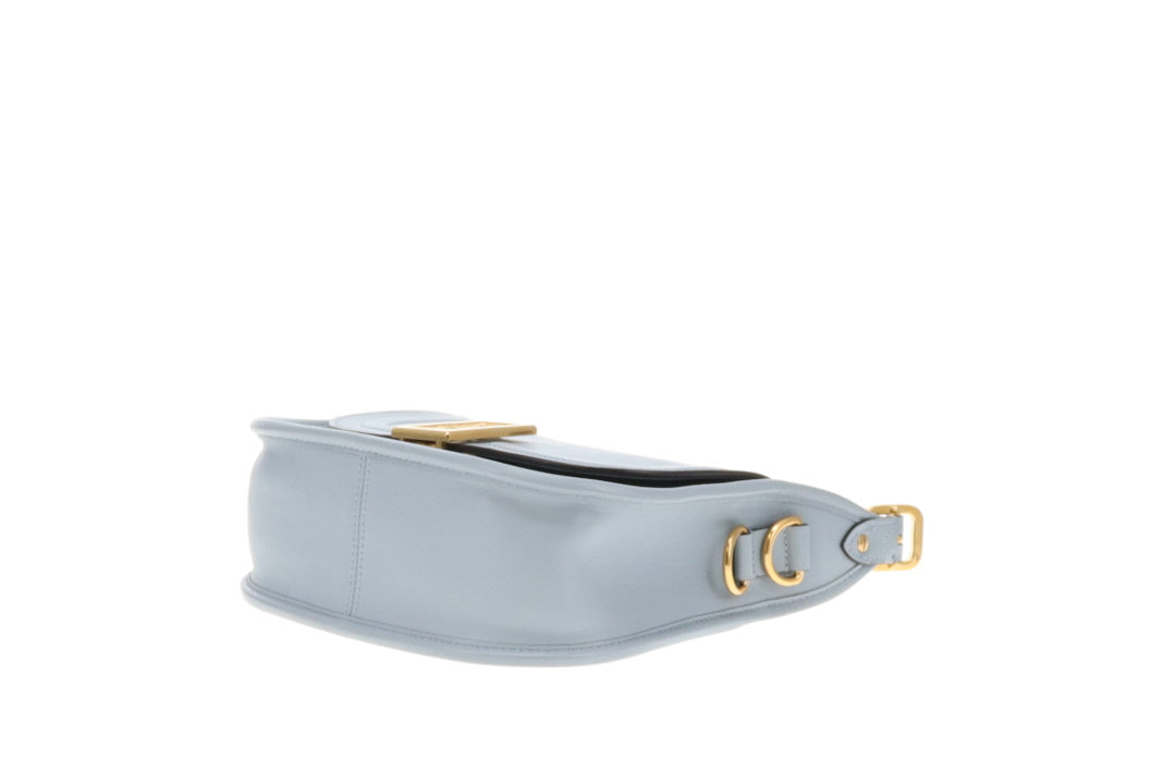 Mulberry Sadie Cloud Blue Silky Calf GHW