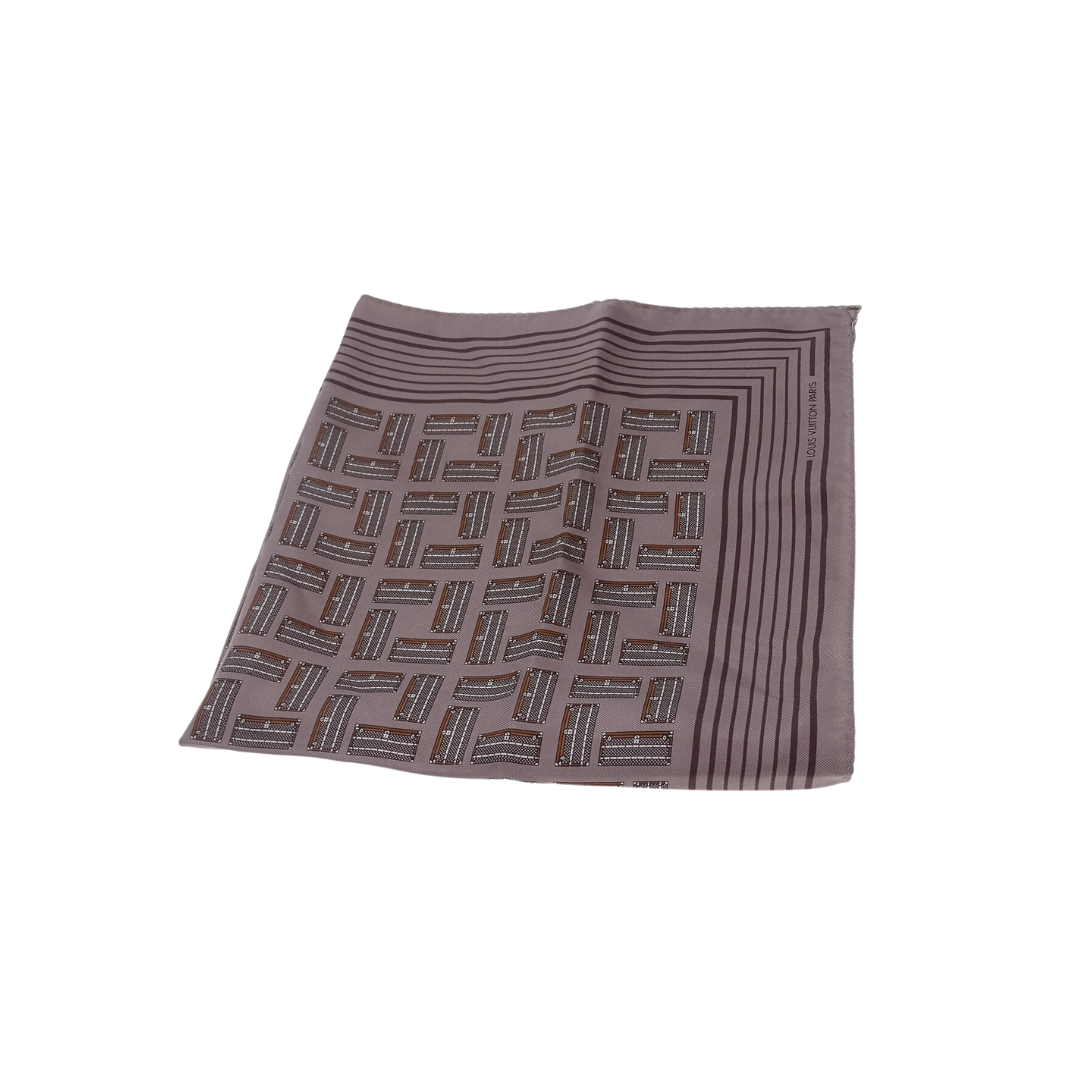 Louis Vuitton Les Decors Parisiens Au Vix Siecle 90cm Silk Scarf