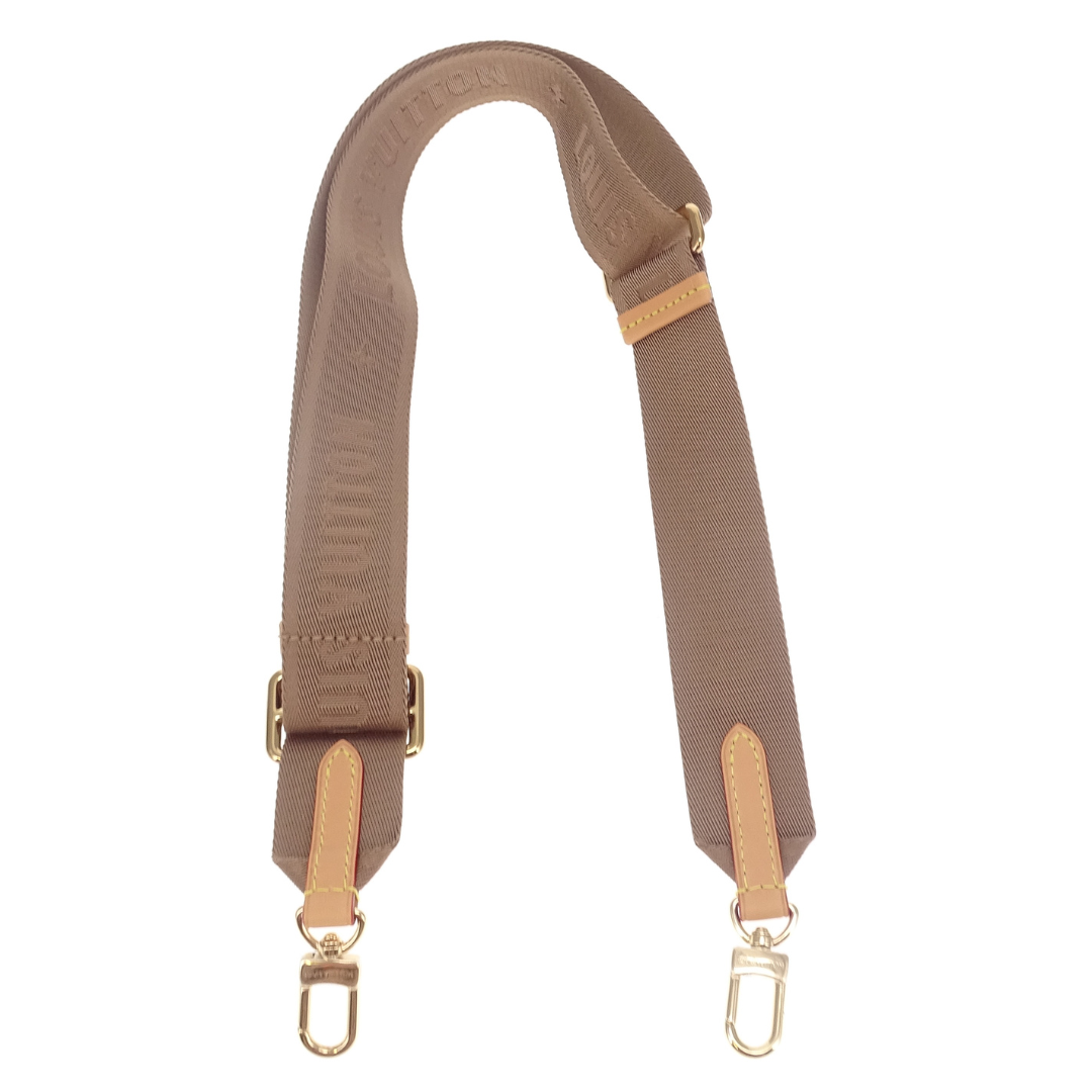 Louis Vuitton Bandouliere Strap Tan Logo Canvas GHW