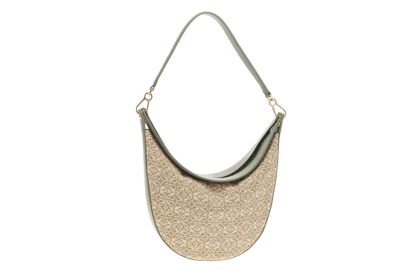 Loewe Anagram Canvas Luna Hobo