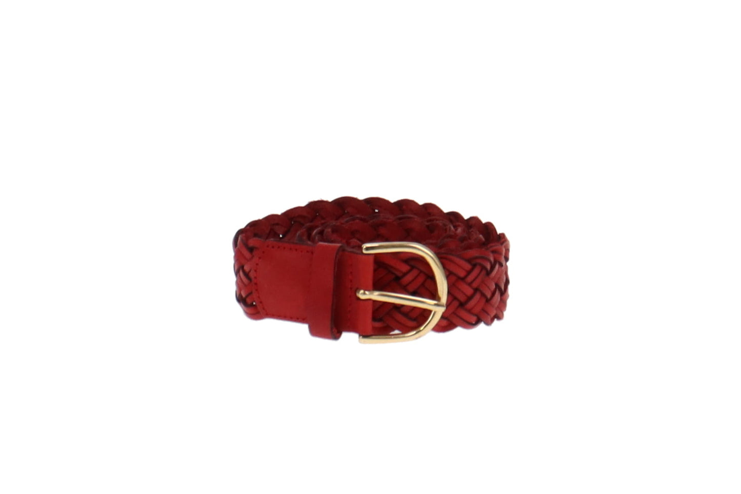 D Sport Large Woven Belt Red