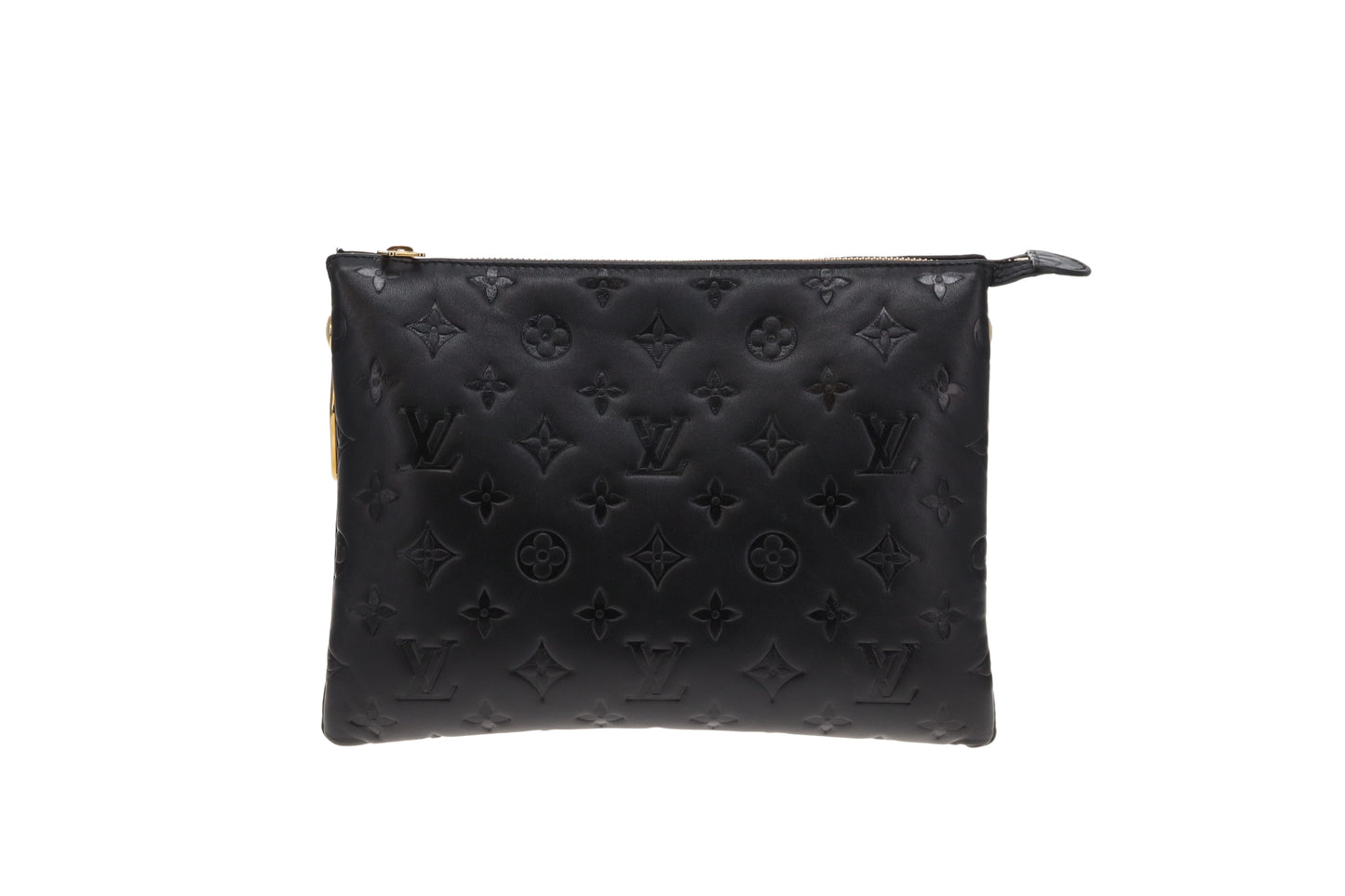 Louis Vuitton Black Lambskin Coussin PM (NFID Chip)