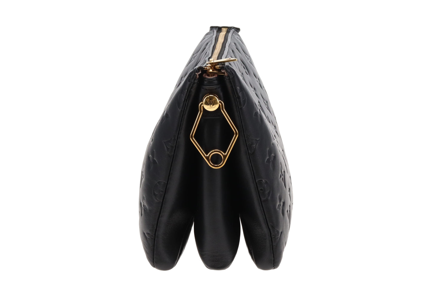 Louis Vuitton Black Lambskin Coussin PM (NFID Chip)