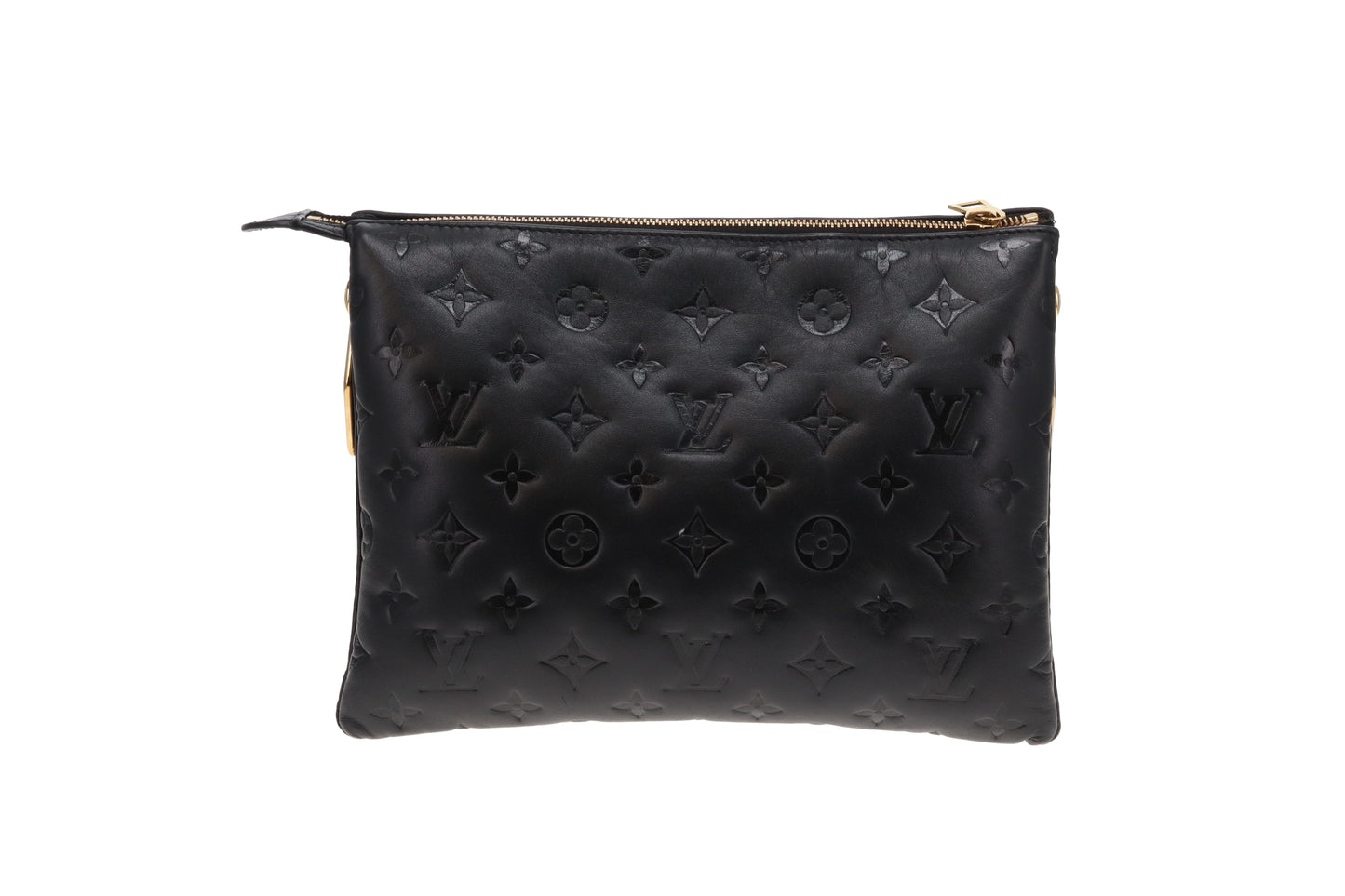 Louis Vuitton Black Lambskin Coussin PM (NFID Chip)