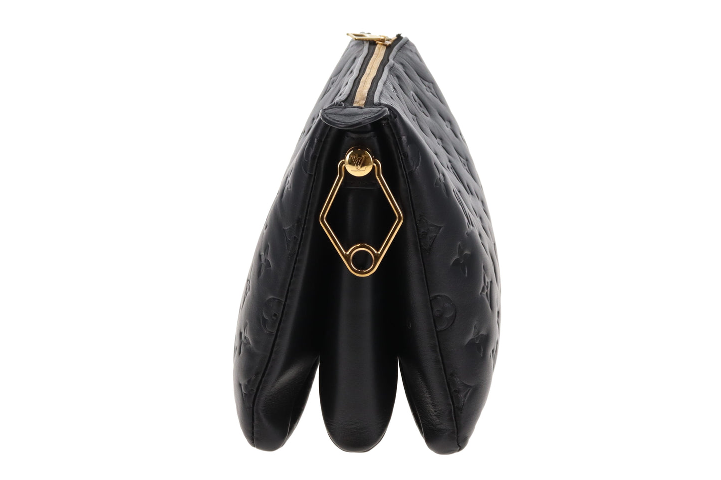 Louis Vuitton Black Lambskin Coussin PM (NFID Chip)