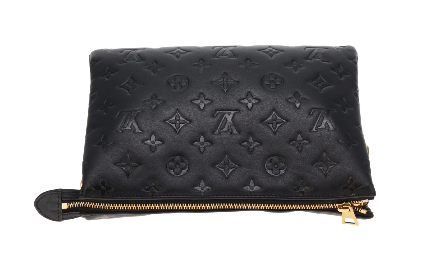Louis Vuitton Black Lambskin Coussin PM (NFID Chip)