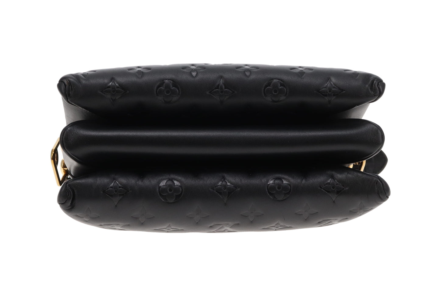Louis Vuitton Black Lambskin Coussin PM (NFID Chip)