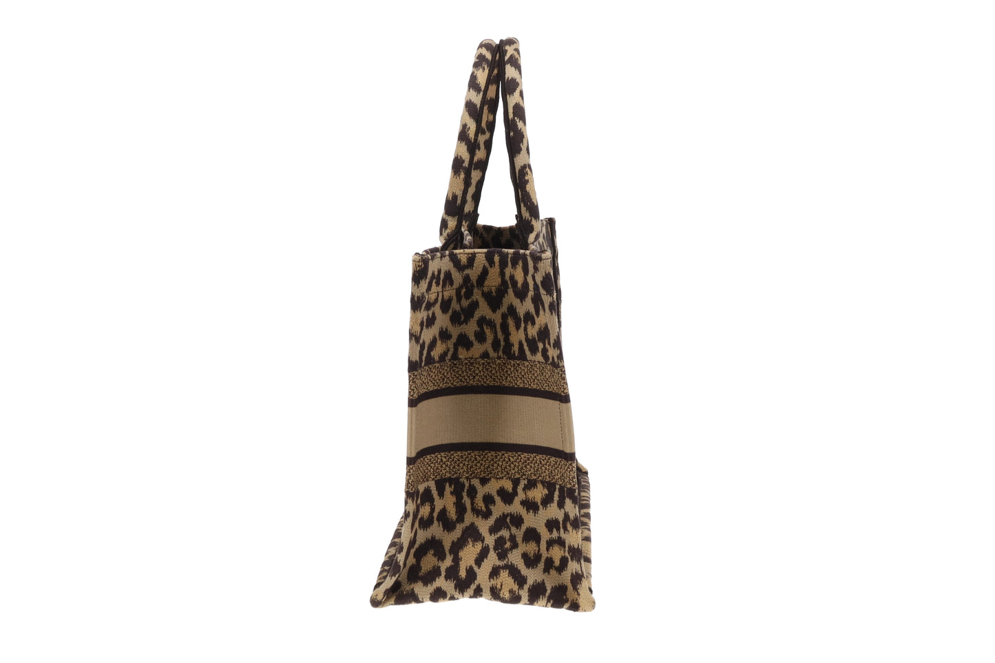 Dior Leopard Print Medium Book Tote
