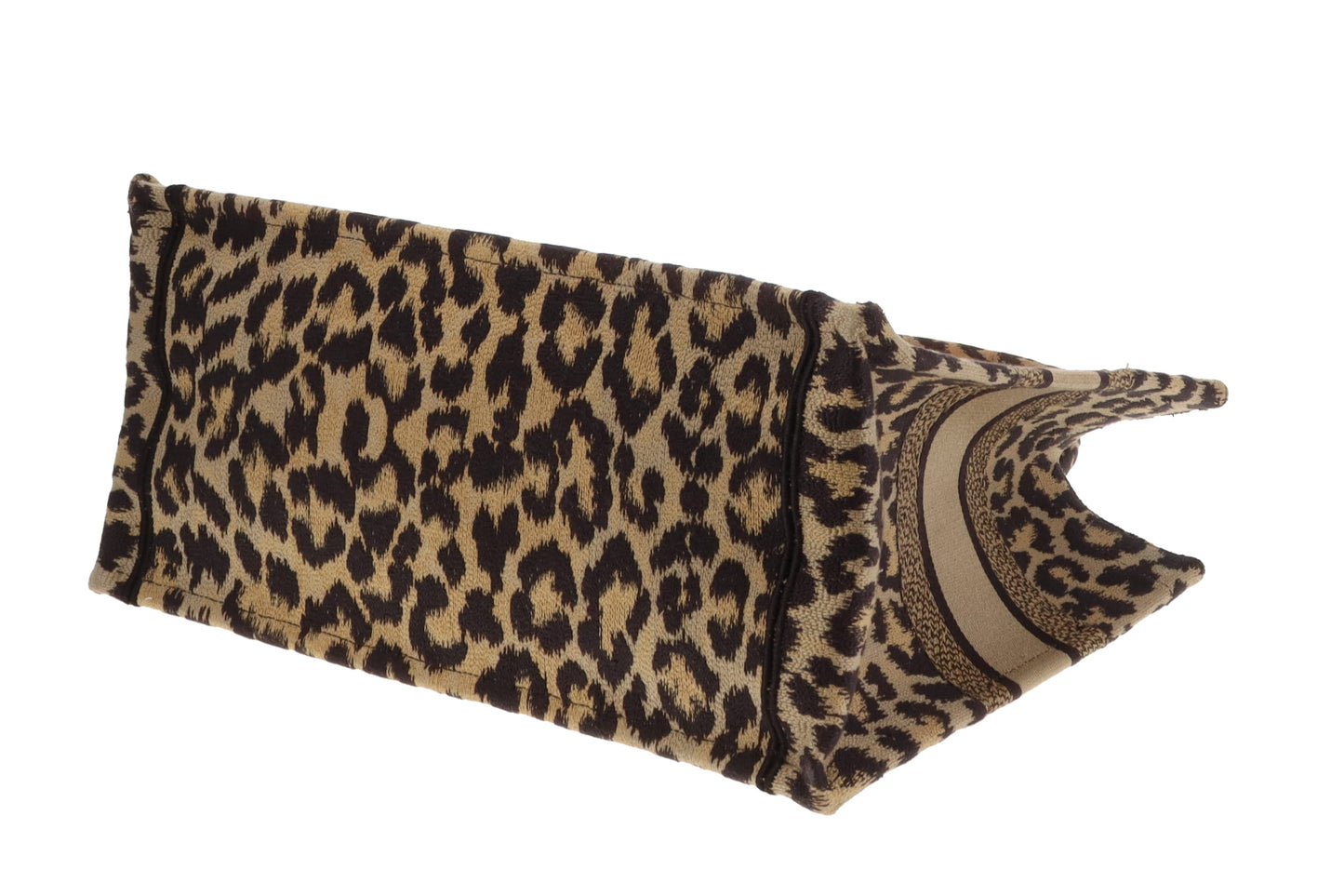 Dior Leopard Print Medium Book Tote