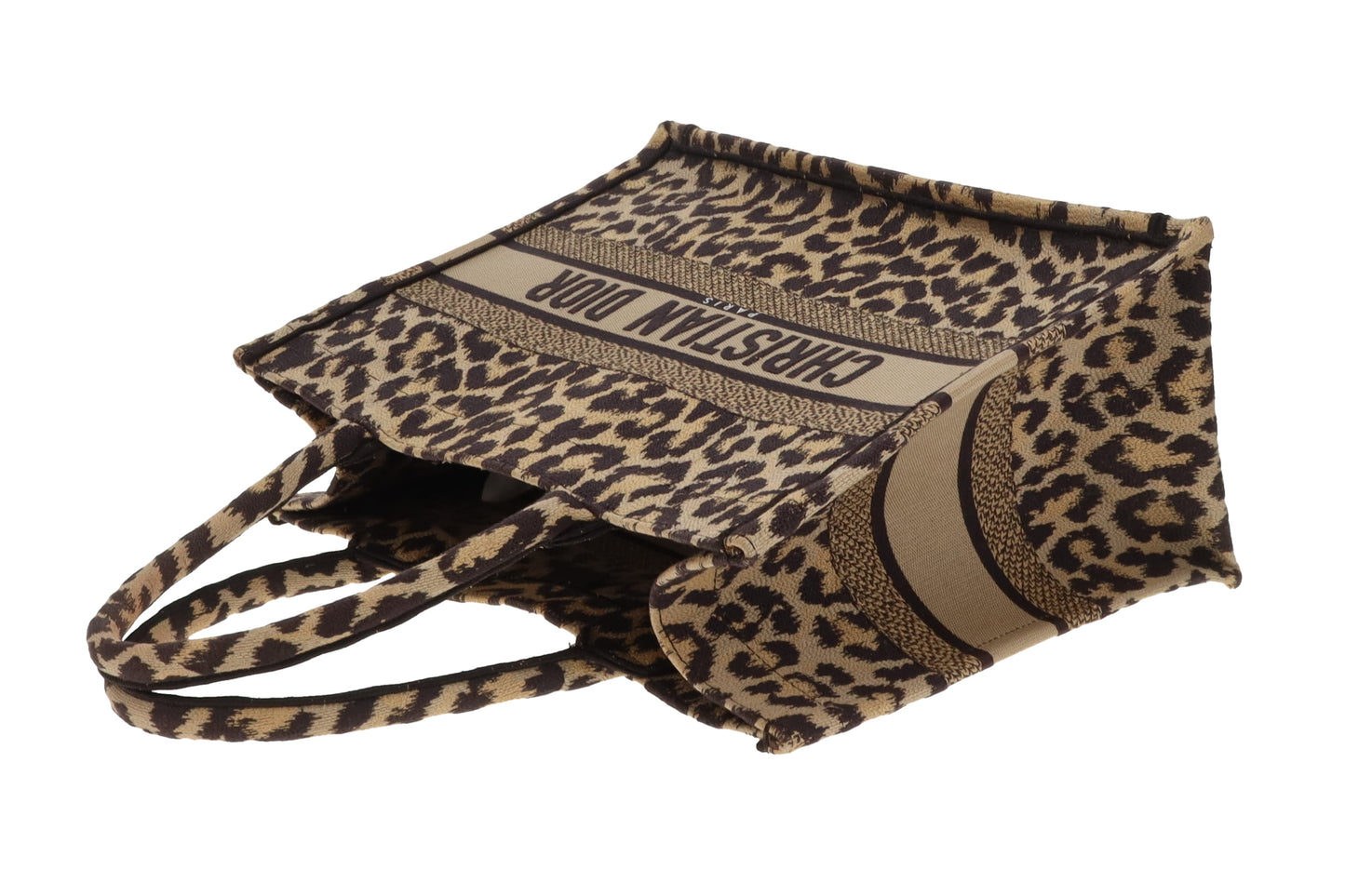 Dior Leopard Print Medium Book Tote