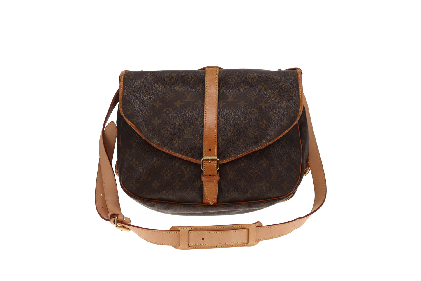 Louis Vuitton Samur 35 Vintage Monogram AR0994 (New Strap Added By LV)