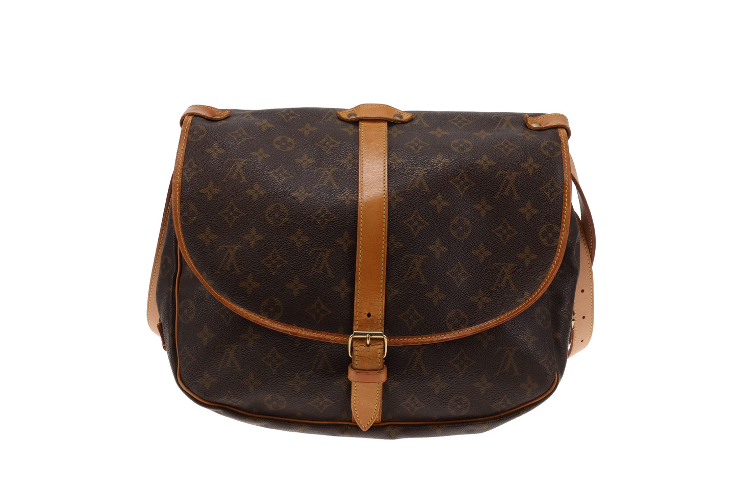 Louis Vuitton Samur 35 Vintage Monogram AR0994 (New Strap Added By LV)