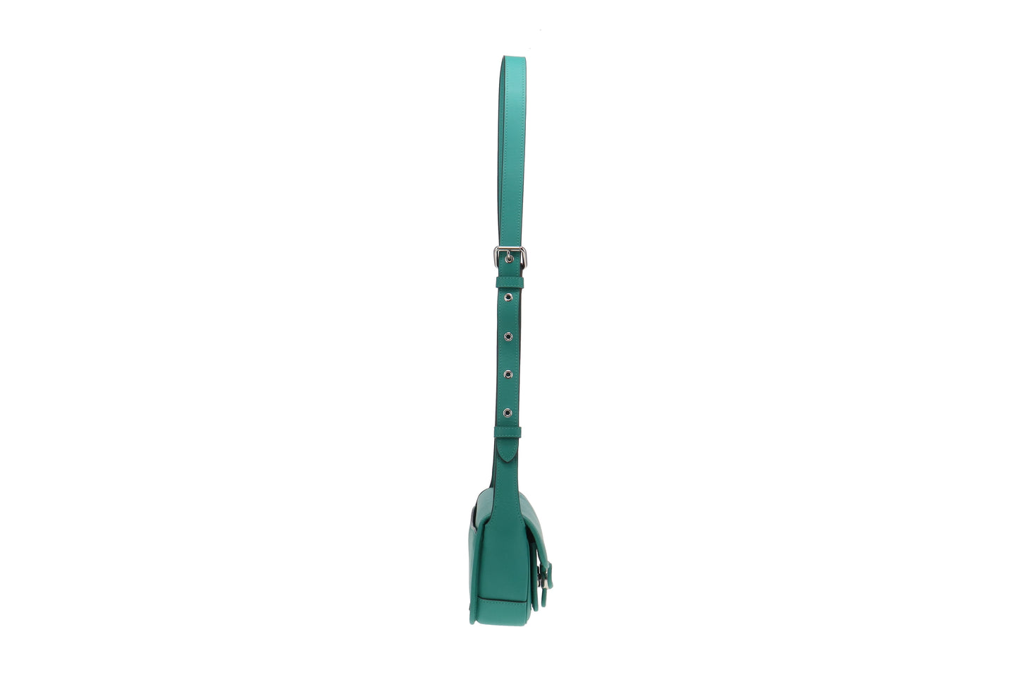 Coach Bright Green Glovetanned Leather Tabby Messenger