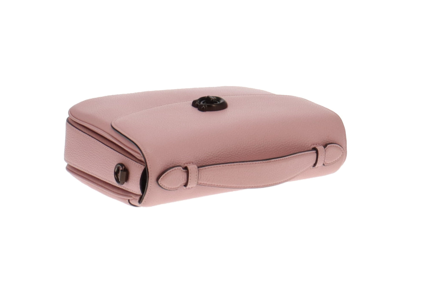 Coach Pale Pink Grained Leather Cassie Crossbody