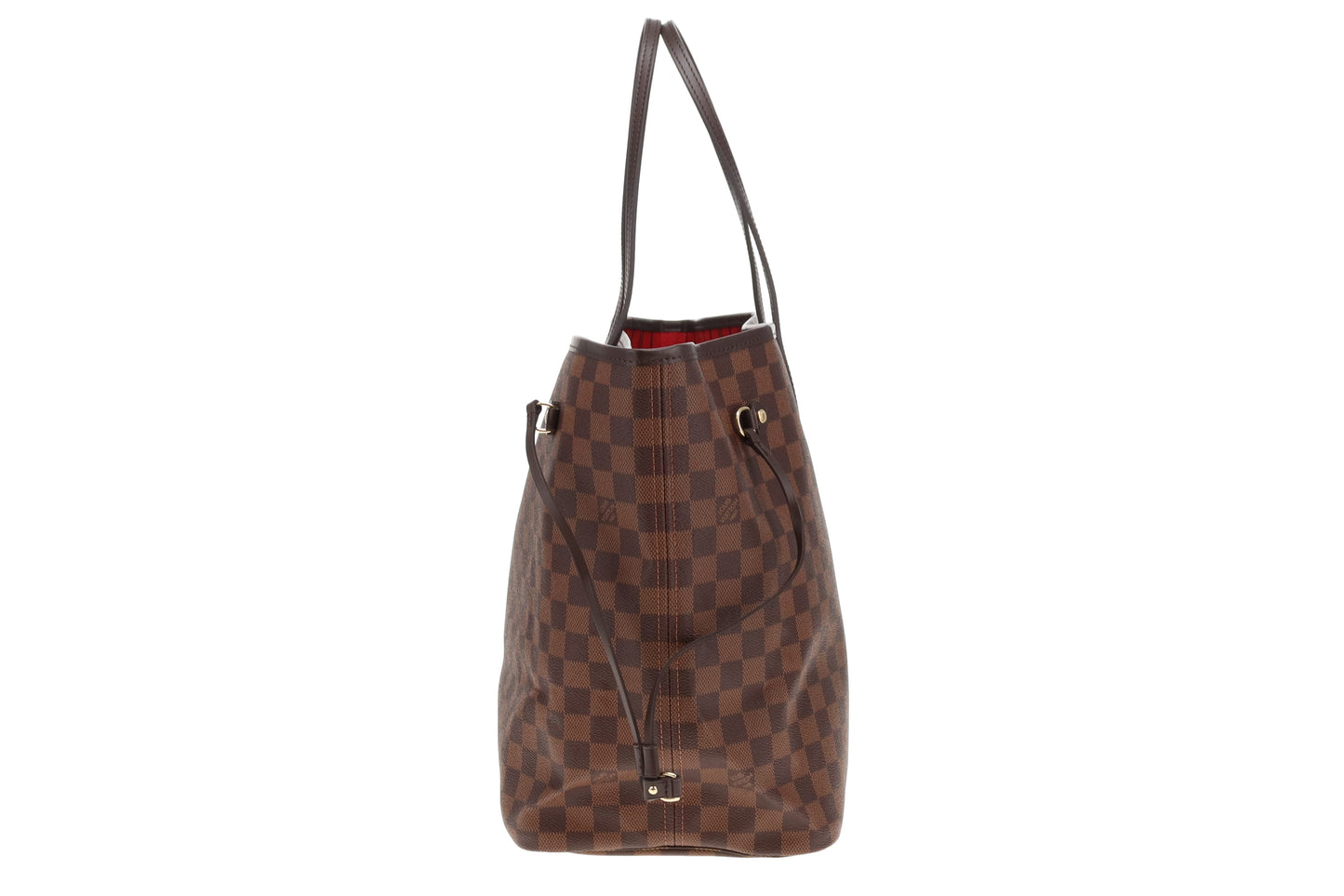 Louis Vuitton Neverfull GM with Pochette Classic Damier Ebene (NFID)