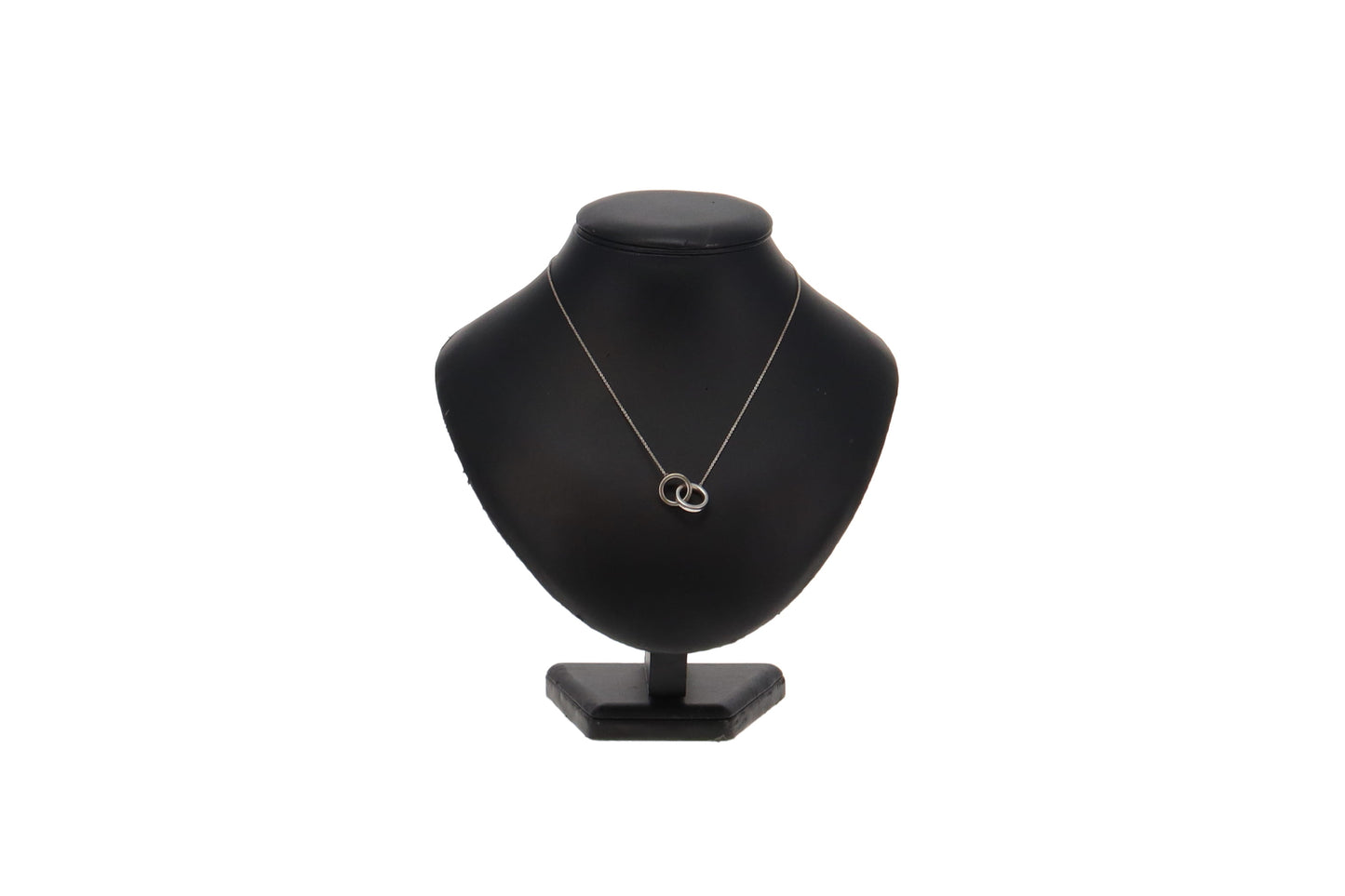 Tiffany & Co 925 Sterling Silver 1837 Interlocking Circles Pendant