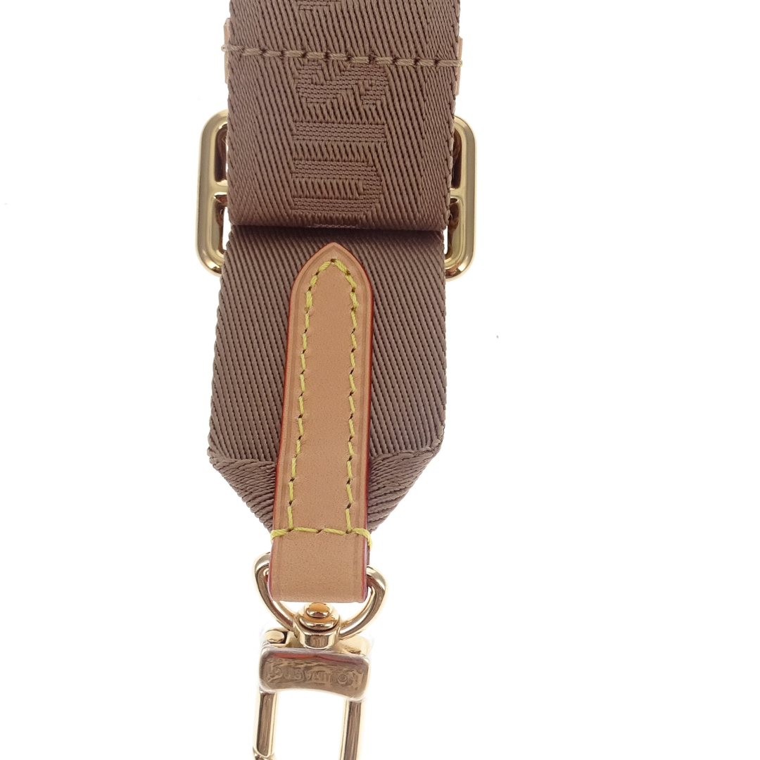 Louis Vuitton Bandouliere Strap Tan Logo Canvas GHW