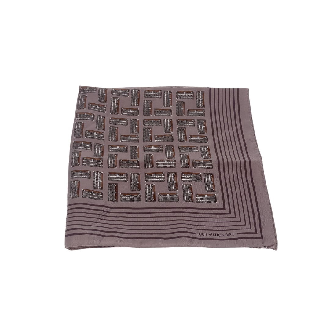 Louis Vuitton Les Decors Parisiens Au Vix Siecle 90cm Silk Scarf