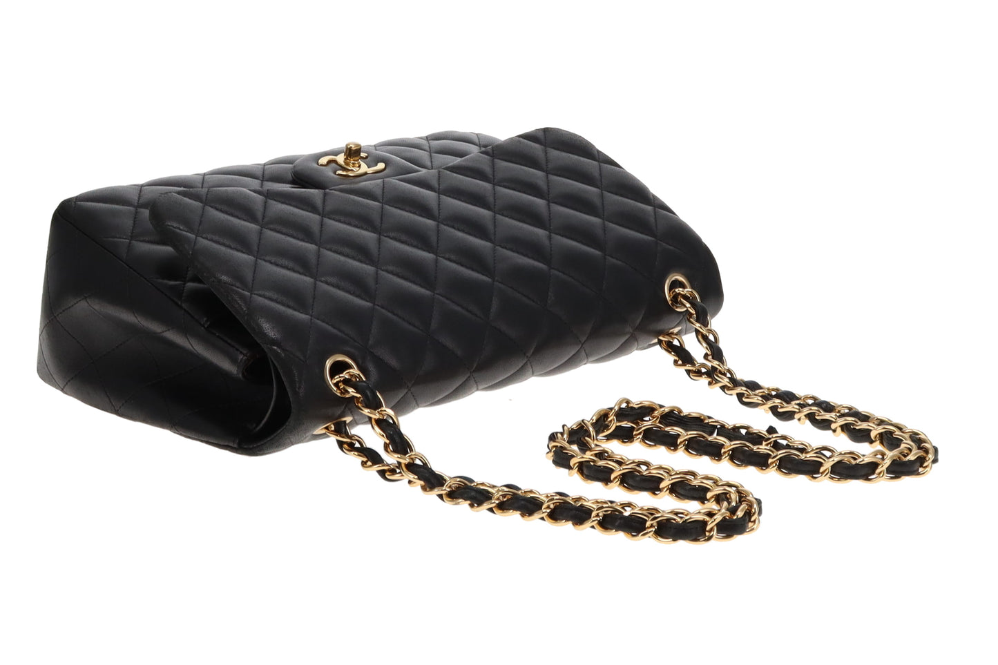 Chanel Classic Jumbo Double Flap Black Lambskin GHW 2015/16