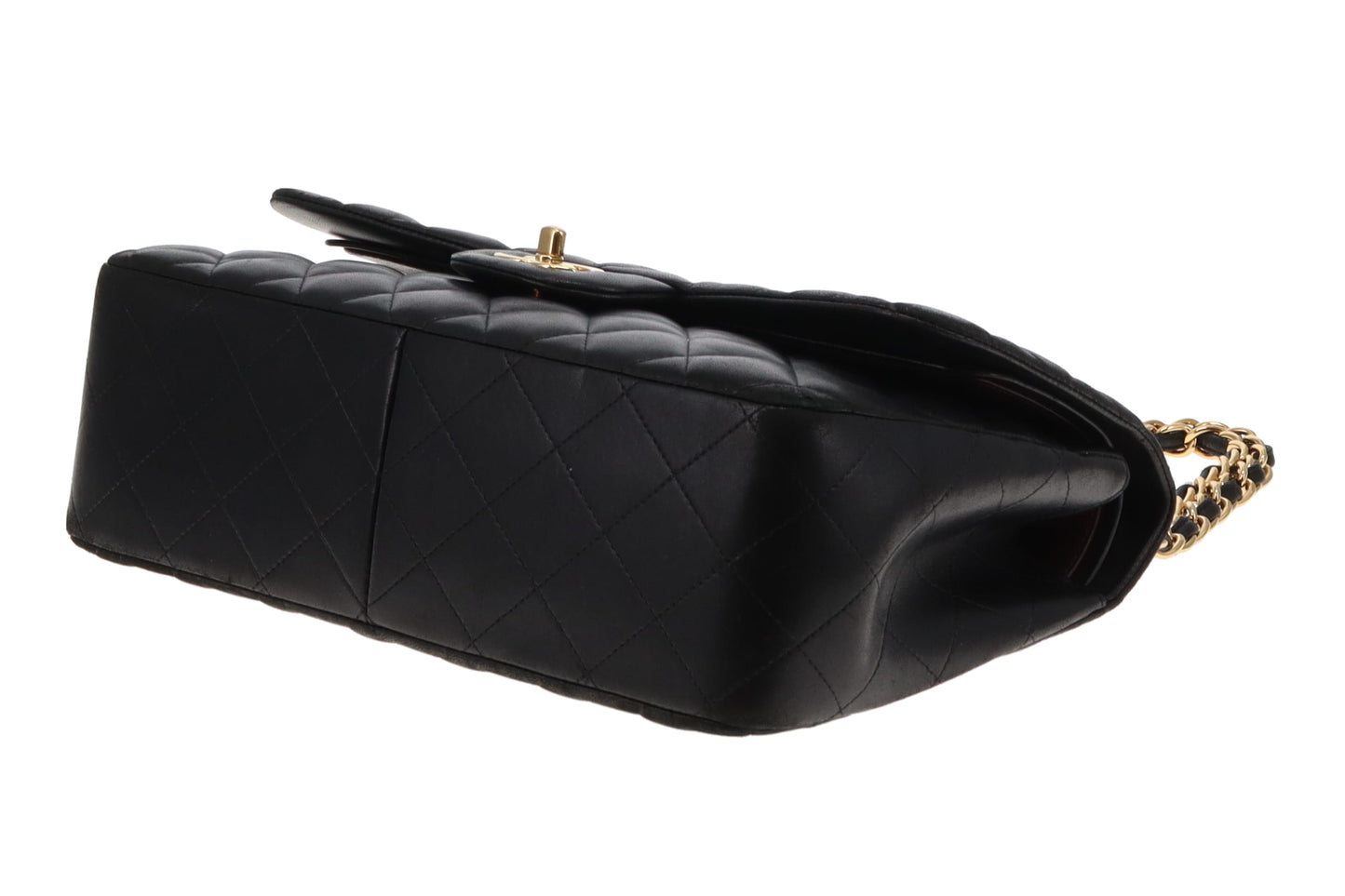 Chanel Classic Jumbo Double Flap Black Lambskin GHW 2015/16