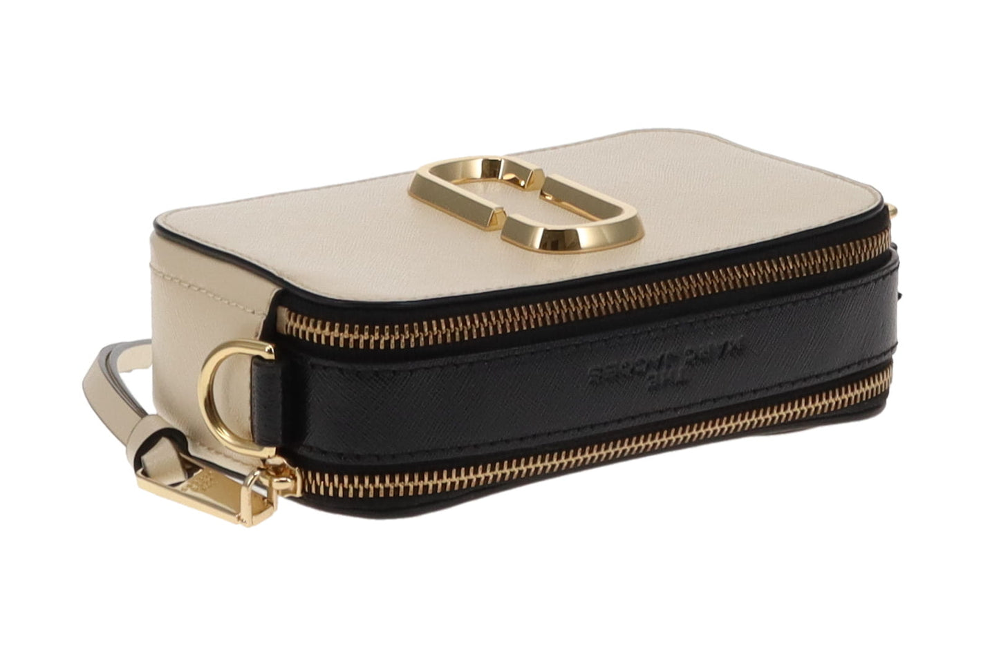 Marc Jacobs Black/Cream Snapshot Crossbody