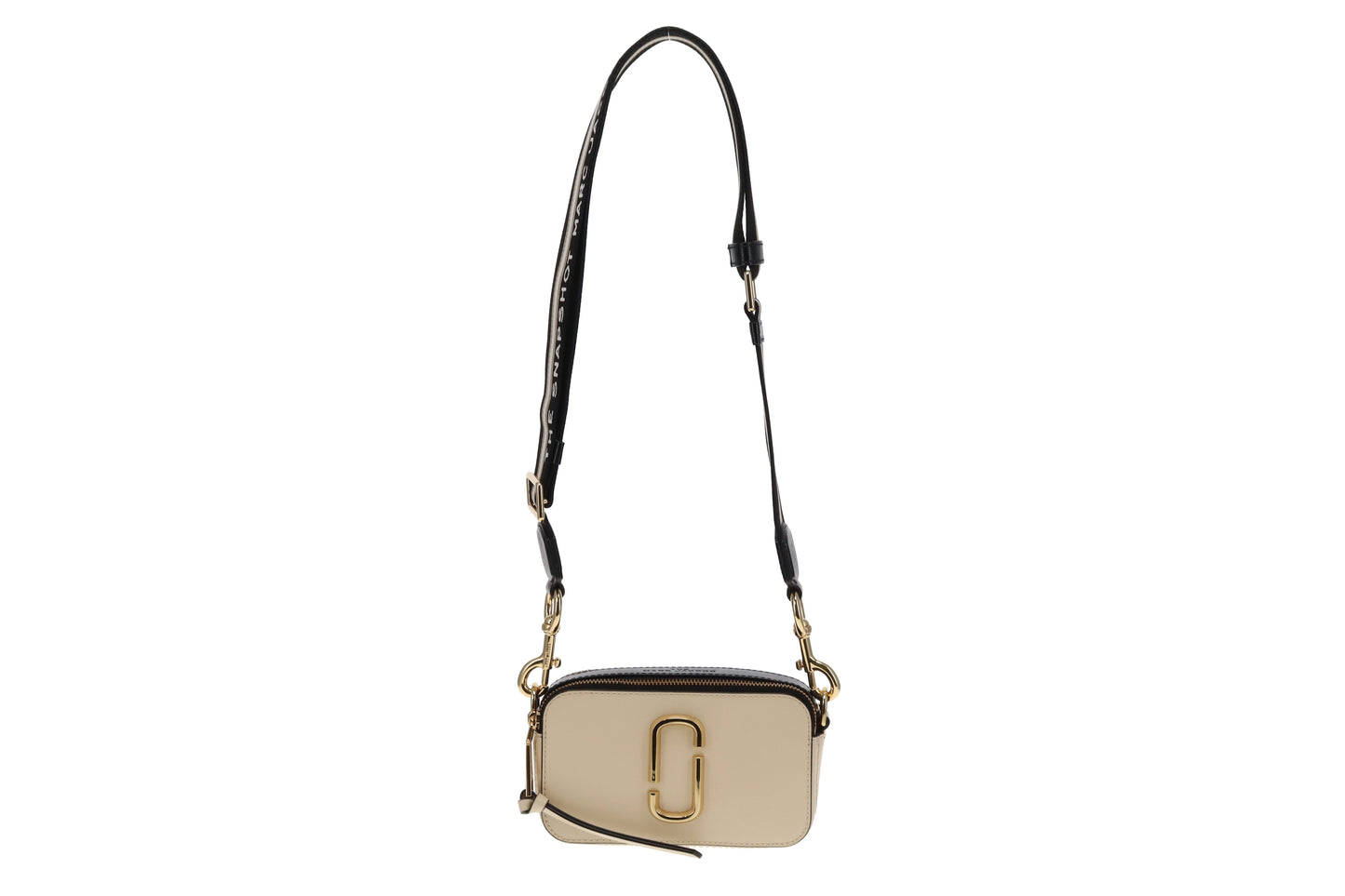 Marc Jacobs Black/Cream Snapshot Crossbody