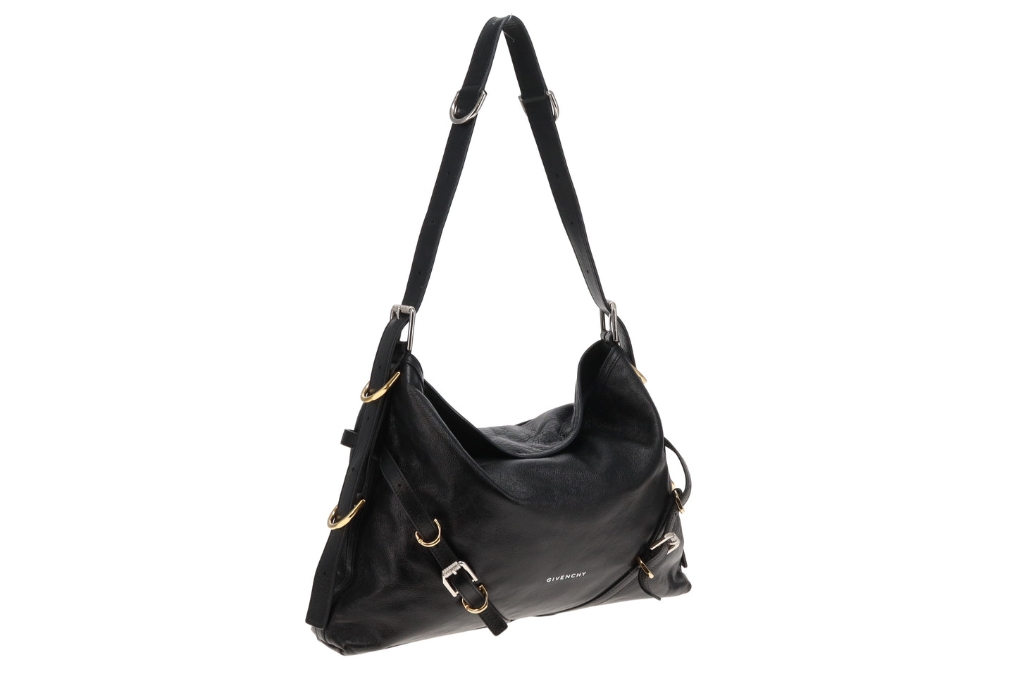 Givenchy Black Shoulder Bag With Mixed Hardware Yoyou Medium
