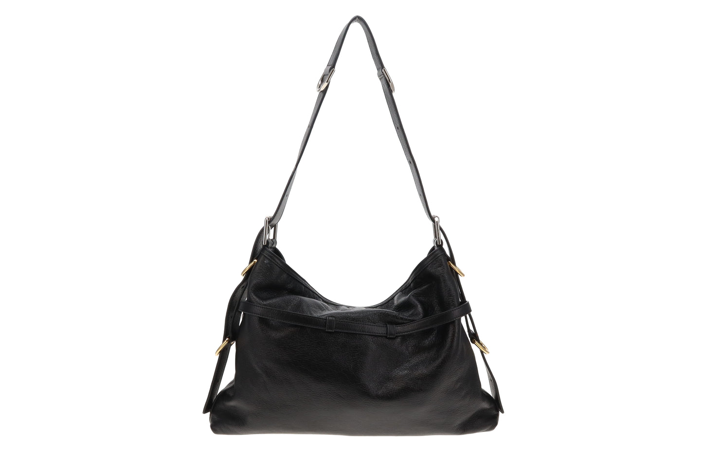 Givenchy Black Shoulder Bag With Mixed Hardware Yoyou Medium