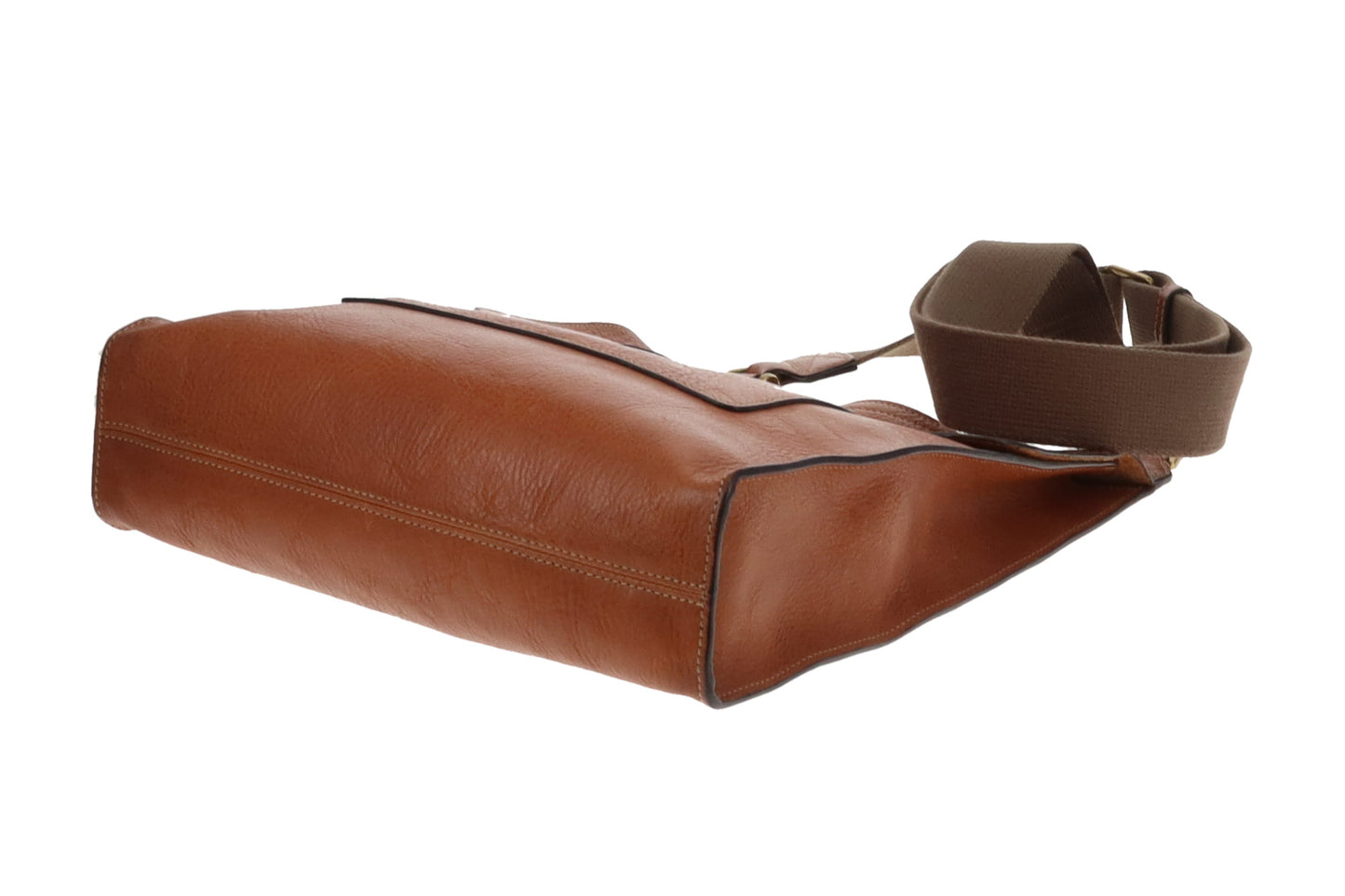 Mulberry Vintage Antony Messenger Large Natural Veg Tanned