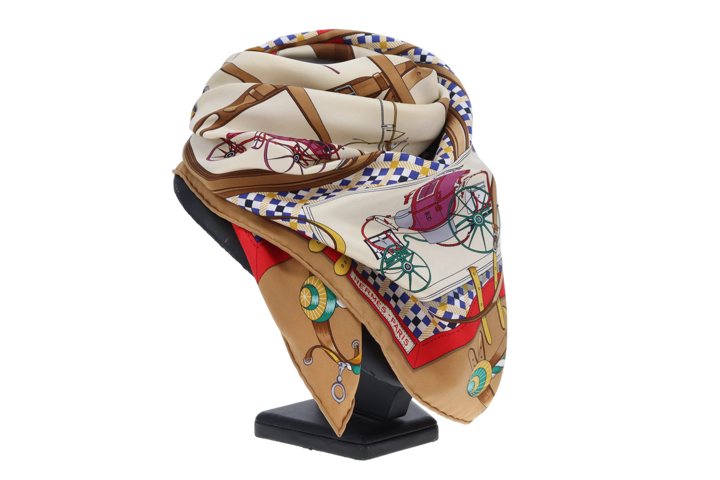 Hermes Silk 70cm Les Voitures Nouvelles