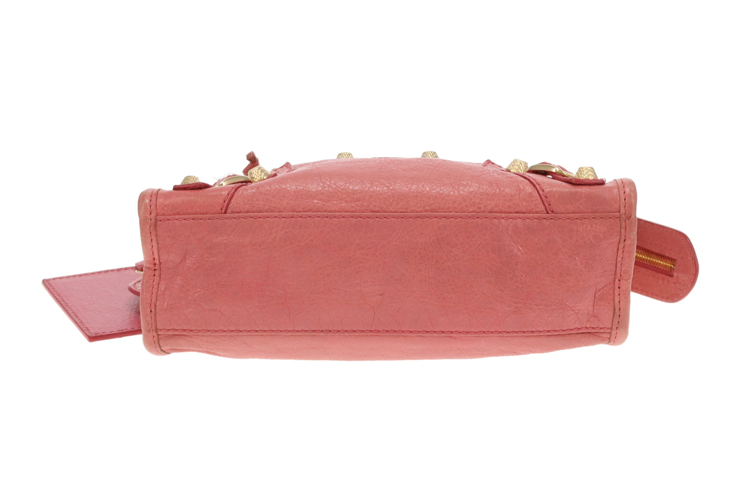 Balenciaga Mini City Salmon Pink Leather