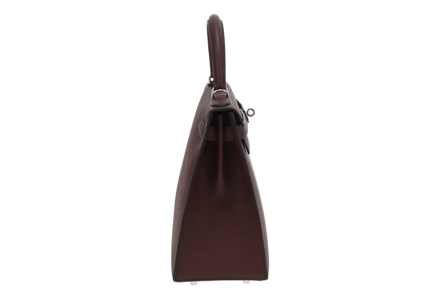 Hermes Kelly 28 Sellier Rouge H Epsom and Palladium HW 2022