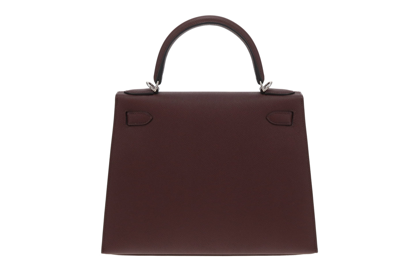 Hermes Kelly 28 Sellier Rouge H Epsom and Palladium HW 2022